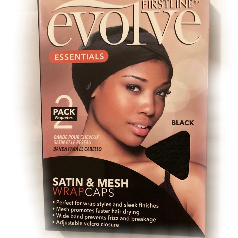 Satin mesh velcro caps